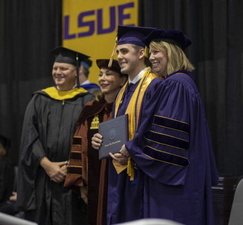 Student at Graduation