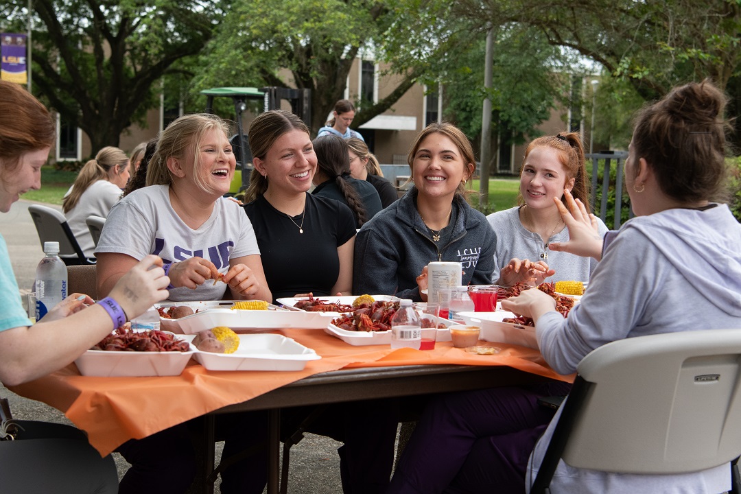 Students Crawfish Boil